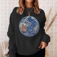 Artemis Ii Space Mission Moon Earth Day View From Artemis 2 Sweatshirt Gifts for Her