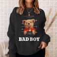 Bad Boy Teddy Bear Graphic tyle Fun スウェットシャツ 彼女への贈り物