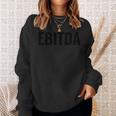 Ebitda 長袖tシャツ スウェットシャツ 彼女への贈り物