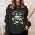 Feliz Año Nuevo 2026 Happy New Year Spanish Mexican Latin Sweatshirt Unisex Gifts for Her