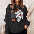 Free Hugs ブラジリアン柔術 Bjj 格闘技 面白い総合格闘技 スウェットシャツ 彼女への贈り物