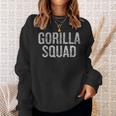Gorillaquad 皮肉な言葉 長袖tシャツ スウェットシャツ 彼女への贈り物