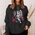 Gothic Anime Demon Waifu Cute Japan Manga Vaporware Retro Sweatshirt Gifts for Her