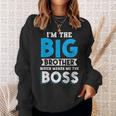 I'm The Big Brother Makes Me The Boss Pregnancy スウェットシャツ 彼女への贈り物