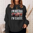 I'm Not Old I'm Classic レトロ フォード シェルビー コブラ マッスルカー スウェットシャツ 彼女への贈り物