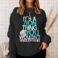 メンズ It's A Zion Thing You Wouldn't Understand スウェットシャツ 彼女への贈り物
