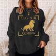 Legio Xiii 双子座ライオンエンブレム ローマ軍 スウェットシャツ 彼女への贈り物