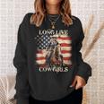 Long Live Howdy Rodeo ウエスタンカントリー サザンカウガール スウェットシャツ 彼女への贈り物