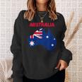 I Love Australia Enjoy Wear Australia Flag Graphic Cool スウェットシャツ 彼女への贈り物