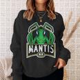 Mantis Man マンティス カマキリ 昆虫 昆虫学 男性 スウェットシャツ 彼女への贈り物
