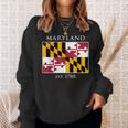 Maryland Flag 7Th Ustate 1788 Maryland Native スウェットシャツ 彼女への贈り物
