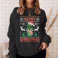 Merry Picklemas Fun Christmas Ugly Sweater Sweatshirt Gifts for Her