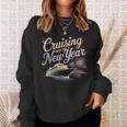 New Year 2026 Cruise Party Celebrations -Adults Black Small Short Sleeve Crew Collar Straight Fit Polyester 100 Unique New Year's Eve Cruise Sweatshirt Gifts for Her