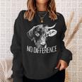 No Difference ワンライフ 違いはありません ベジタリアン 動物愛好家 ビーガン 長袖tシャツ スウェットシャツ 彼女への贈り物