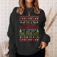 Nurses Supervisor I'm On The Nice List Ugly Christmas Sweatshirt Gifts for Her