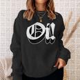 Oi スキンヘッド、スカ、パンク、レボリューション、フーリガン、シャツ スウェットシャツ 彼女への贈り物