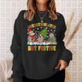 Overstimulated But Festive Opossum Ugly Sweater Christmas Sweatshirt Gifts for Her
