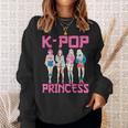 Princesa Del K-Pop En El K-Pop Camisa de entrenamiento Regalos para ella
