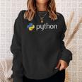 Python Programmer コンピューター デベロッパー 長袖tシャツ スウェットシャツ 彼女への贈り物