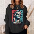 Resist 自由の女神 Resist スウェットシャツ 彼女への贈り物