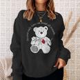 Scp-2295 The Bear With A Heart Of Patchworkcp スウェットシャツ 彼女への贈り物