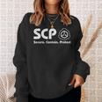 Scpファンデーション-Scp-セキュア・コンテインプロテクト スウェットシャツ 彼女への贈り物