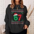 Six Seven Christmas 6 7 Ugly Christmas Sweater Sweatshirt Gifts for Her