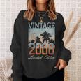 Vintage 2008 Limited Edition 18Th Birthday 18 Year Old スウェットシャツ 彼女への贈り物