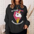 アイスクリーム 夢 ユニコーン ビームス スイーツ マジカル トリート 長袖tシャツ スウェットシャツ 彼女への贈り物