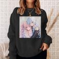 アニメ少女 姉オタク 長袖tシャツ スウェットシャツ 彼女への贈り物