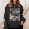 イタリア ブレイン ロット キャラクター ヌクレアロ 恐竜 キッズ ミーム スウェットシャツ 彼女への贈り物