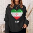 イラン国旗シャツ スウェットシャツ 彼女への贈り物