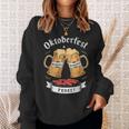 オクトーバーフェスト ビールとグリル ソーセージ スウェットシャツ 彼女への贈り物