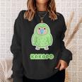 カカポ Kakapo『セルフィー』鳥【どうぶつフレンズ】動物 ゆるくて かわいい スウェットシャツ 彼女への贈り物