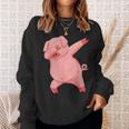 キッズ ダビングピグレット 服 ダブ ダンス 衣装 農家 ギフト 豚 スウェットシャツ 彼女への贈り物