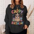 キャッピー・バースデー・カピバラ愛好家 バースデー・カピバラcappy Birthday スウェットシャツ 彼女への贈り物