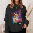 ザ・スーパーマリオギャラクシー・ムービー Bowser Jr Takes Over 長袖tシャツ スウェットシャツ 彼女への贈り物