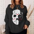 ジェイソンホッケーマスク ハロウィンシャツ 13日の金曜日 スウェットシャツ 彼女への贈り物