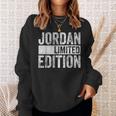 ジョークシャツ ジョーダン 限定版 面白い名前入り スウェットシャツ 彼女への贈り物
