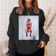 セクシーガールグラフィックtシャツ シバリロープのセクシーなピンナップガール スウェットシャツ 彼女への贈り物