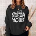 ニューヨーク Nyc ザ・ビッグ・ダイバーシブ・アップル・ラ・グラン・マンザナ スウェットシャツ 彼女への贈り物