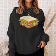 ハム&チーズサンドイッチ スウェットシャツ 彼女への贈り物