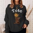 ビンテージtoto The Dog シャツアート -Toto Oz 魔法使い Toto 長袖tシャツ スウェットシャツ 彼女への贈り物
