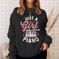 ピアノ ピアノ ジャズ キーボード 作曲家 ピアノプレーヤー スウェットシャツ 彼女への贈り物