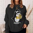フレンチホルン奏者 ペンギン好き 音楽 フレンチホルン スウェットシャツ 彼女への贈り物