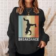 ブレイクダンス I レトロ I ダンサー ヒップホップダンス ブレイクダンス スウェットシャツ 彼女への贈り物