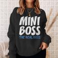 ミニボス リアルボス スウェットシャツ 彼女への贈り物