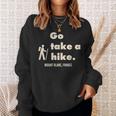 モンブランフランスgo Take A Hike レトロ スウェットシャツ 彼女への贈り物