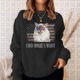 ラグドールキャット I Do What I Want Retro Usa おもしろ猫 スウェットシャツ 彼女への贈り物