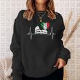 ローマ コロッセオ ハートビート イタリア イタリア国旗 ハート ローマン ローマ スウェットシャツ 彼女への贈り物